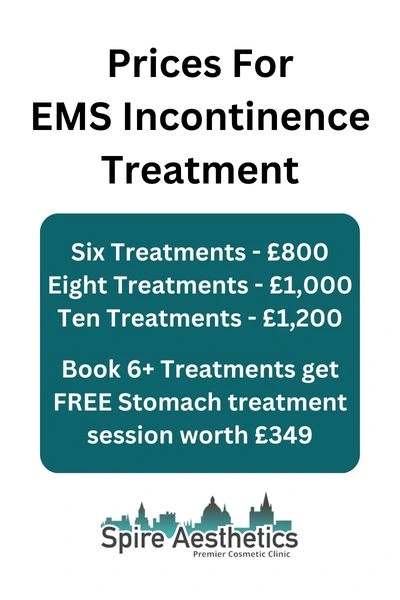EMS Incontinence Treatment Prices Gloucestershire 