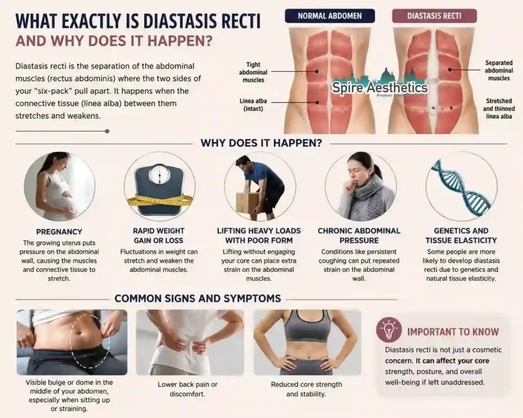 What Exactly Is Diastasis Recti and Why Does It Happen Gloucestershire ?